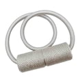 thumbnail image 3 of Hebilla de cortina hecha a mano de punto de poliéster con forma ovalada para cortina para sala de estar Jumpingount HA002492-00, 3 of 6