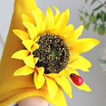 thumbnail image 1 of Gnomo de girasoles de peluche, adornos de muñeca Tomte enano elfo sin rostro negro Ndcxsfigh  Libre de BPA, 1 of 8