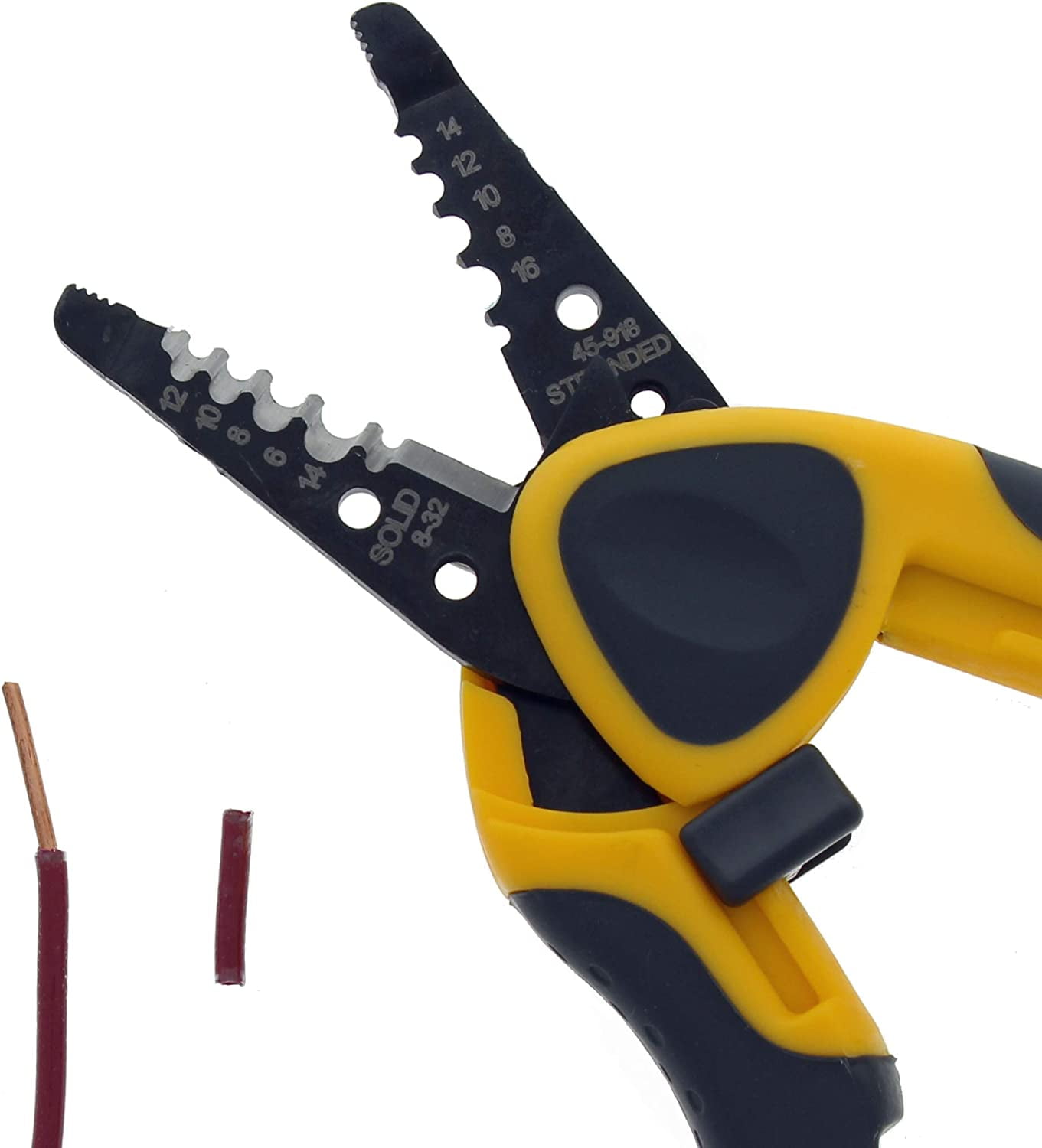 45-918 - Kinetic Reflex T-Stripper Wire Stripper 12-20AWG Stranded - (Pack of 1)