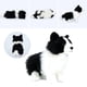 thumbnail image 4 of Border Collie - Peluche de Cachorro Y Negro, Adorable, de Pie, Suave, para Niños Y Niñas. Juguete de Compañía., 4 of 9