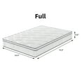 thumbnail image 7 of YOTQUSKI 9.7 Inch Mattress Pads, Topper Gel Memory Foam Full Size Bed, High Density Mattress Pad with Removable Cover for Pressure Relief, Soft Comfort Cooling Sleep, 7 of 7