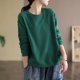 thumbnail image 3 of Sudaderas con capucha para mujer, sudaderas con cuello redondo, otoño invierno, holgadas, suaves, a la moda, para uso diario, nuevas, informales, estilo coreano, sudadera holgada para mujer, 3 of 5