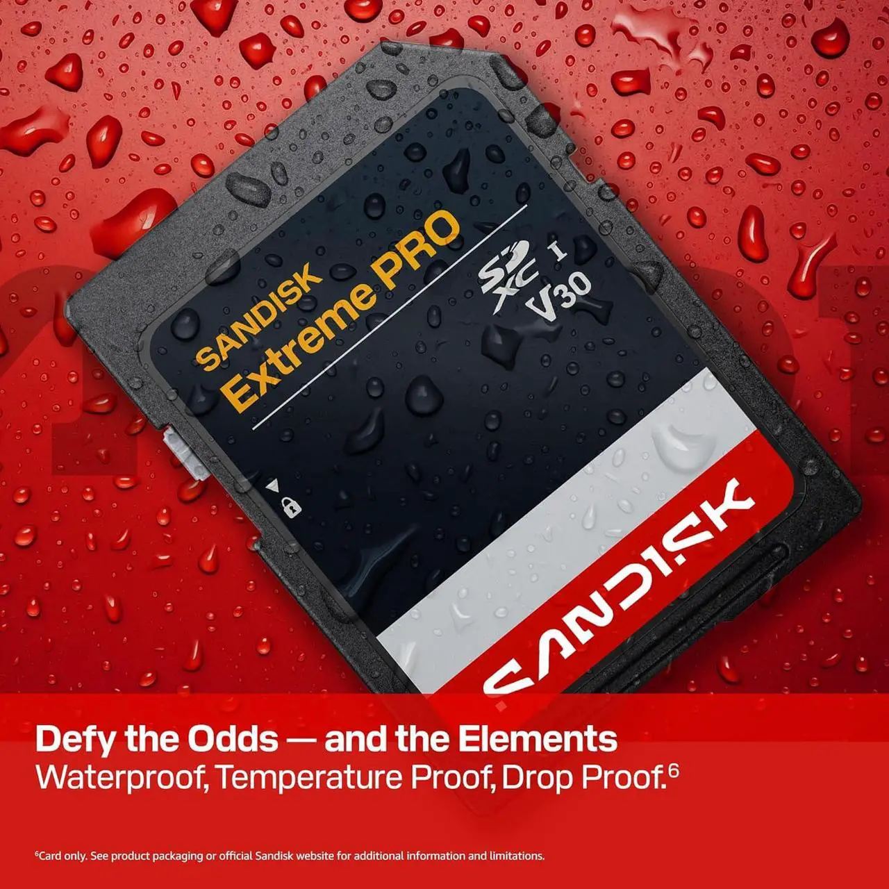 Sandisk NEW! 128GB Extreme PRO SD UHS-I V30 Memory Card, Up to 250MB/s Read (New 2026)