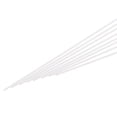 thumbnail image 1 of 30Pcs ABS Plastic Rods, Diameter 1mm,2mm,3mm,4mm,5mm,6mm Length 250mm White Stick Solid Bar for DIY Model, 1 of 5