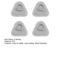 thumbnail image 3 of LJNYFDC D Ring D Buckle Set 4Pcs Easy to Install PVC Surfboard Dinghy Boat Triangle Patch Buckle Ring for Water Activity D Ring Pad, 3 of 7