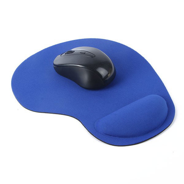DQQH Mouse Wrist Rest and Keyboard Wrist Rest Support Mouse Pad Ergonomic Raised Memory Foam Wrist Cushion Support with No-Slip Rubber Base&Massage Holes,Pain Relief&Prevent for Typer,Gamer 