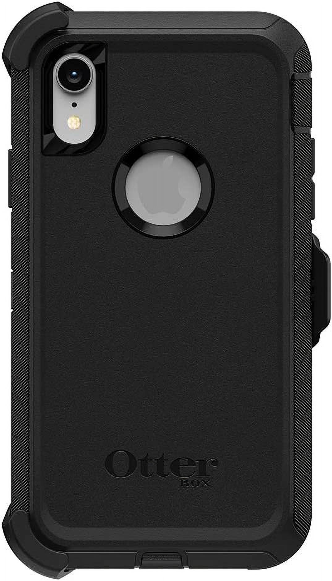 OtterBox DEFENDER SERIES SCREENLESS EDITION Case for iPhone Xr - Frustration Free Packaging - BLACK