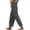 Dark Gray, variant on Pant for Women Casual Summer Effortless Everyday Casual Pants With Elastic Waist And Back Pockets For Comfortable Fit, Size L