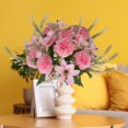 thumbnail image 5 of RuiJiao Artificial Flowers, Wedding Centerpieces Decor, Bouquet Fake Flower, Bouquet for Bridal Bouquets,Party Table Gravesites Fall Floral Arrangements, Home Decoration, 5 of 6