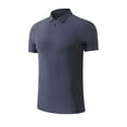 thumbnail image 3 of Generic Men's Quick Dry Gym Workout T Shirt Short Sleeve Outdoor Stretch Tops Moisture-Wicking Breathable Shirt, 3 of 5