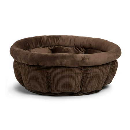 Best Friends by Sheri Jumbo Cup in Mason Dog Bed/Cat Bed, Dark Chocolate,