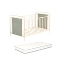 thumbnail image 1 of Cuna para bebe Jaco Marfil 3 niveles con colchón Beige, 1 of 6