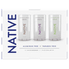 Native Natural Deodorant Sample Pack, Aluminum and Paraben Free