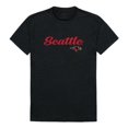 thumbnail image 1 of W Republic 554-378-BLK-04 T-Shirt Homme Seattle University Redhawks Script, Noir - Extra Large, 1 of 1