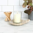 thumbnail image 3 of Creative Co-Op Hand-Carved Marble Dish with Handle, Beige, 3 of 8