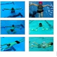 thumbnail image 4 of ZOYXRO Clearance Aquatic Dumbells Set of 2 Water Dumbells Pool Resistance Water Weight Water Aerobics High-Density EVA-Foam Pool Fitness, 4 of 5