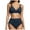 Blue, variant on S|opiago Women Halter Bikini Top Only Padded Swimsuits Tops Vintage Bathing Suit Top No Bottom Blue,M