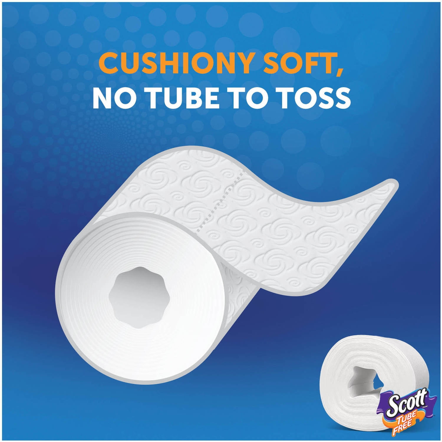 Scott Tube Free Toilet Paper 32 Mega Rolls Walmart Com Walmart Com