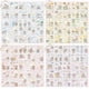 thumbnail image 2 of 100 Sheet Kawaii Stickers Gift Box - Cute PET Transparent Cartoon Girl Scrapbooking Sticker Pack Clipping Decor for Journal Diary Scrapbook Photo albu, 2 of 3