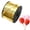 Gold,1Pc, variant on 1Pc Metallic Curling Ribbon,298Ft Holographic Shiny Balloon String Ribbon Roll, Crimped Foil Ribbon for Gift Wrapping, Floral Bouquet and Party Decoration, Laser Ribbon for Birthday DIY Craft Supply