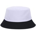 thumbnail image 1 of Solid Color Unisex Cotton Packable Summer Travel Bucket Beach Sun Hat, 1 of 6
