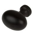 thumbnail image 4 of GlideRite 1.125 in. Classic Oval Cabinet Knobs, Matte Black, Pack of 10, 4 of 4
