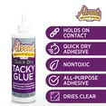 thumbnail image 3 of Aleene's Quick Dry Tacky Glue, All-Purpose Adhesive, Quick Drying and Fast Tacking, 8 fl oz, 3 of 3