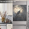 thumbnail image 3 of Crow Dishwasher Magnet Cover Reuseable Refrigerator Magnet Cover Decal Kitchen Fridge Microwave Stickers Hoilday Party Decor 23 x 26 inch, 3 of 5