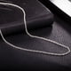 thumbnail image 3 of EeaseMX Collar de cadena de plata de ley para hombre de moda, 3 of 7