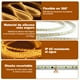 thumbnail image 3 of JWJ Manguera LED de Luz Cálida 50 m, IP65 120 LED/m 2835 con 2 Reguladores – manguera de luz led para exterior, tira led exterior, 3 of 8