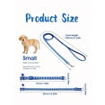 thumbnail image 2 of Cute Dog Paw Print Collar and Leash Set, Adjustable Polypropylene Pet Collar with Bell, Fashionable Leash Set for Small Dogs and Cats, Multi-Color Pet Walking Accessories Set, 2 of 7