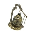 thumbnail image 1 of Dragon Fengshui Bell Good Luck />  Package Bless for Home Desk Decor Buddha head, 1 of 5