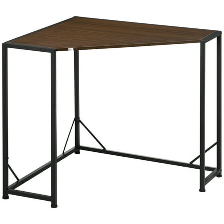 UPC: 0196393053157 | HOMCOM Corner Desk  Computer Writing Desk with Metal Frame