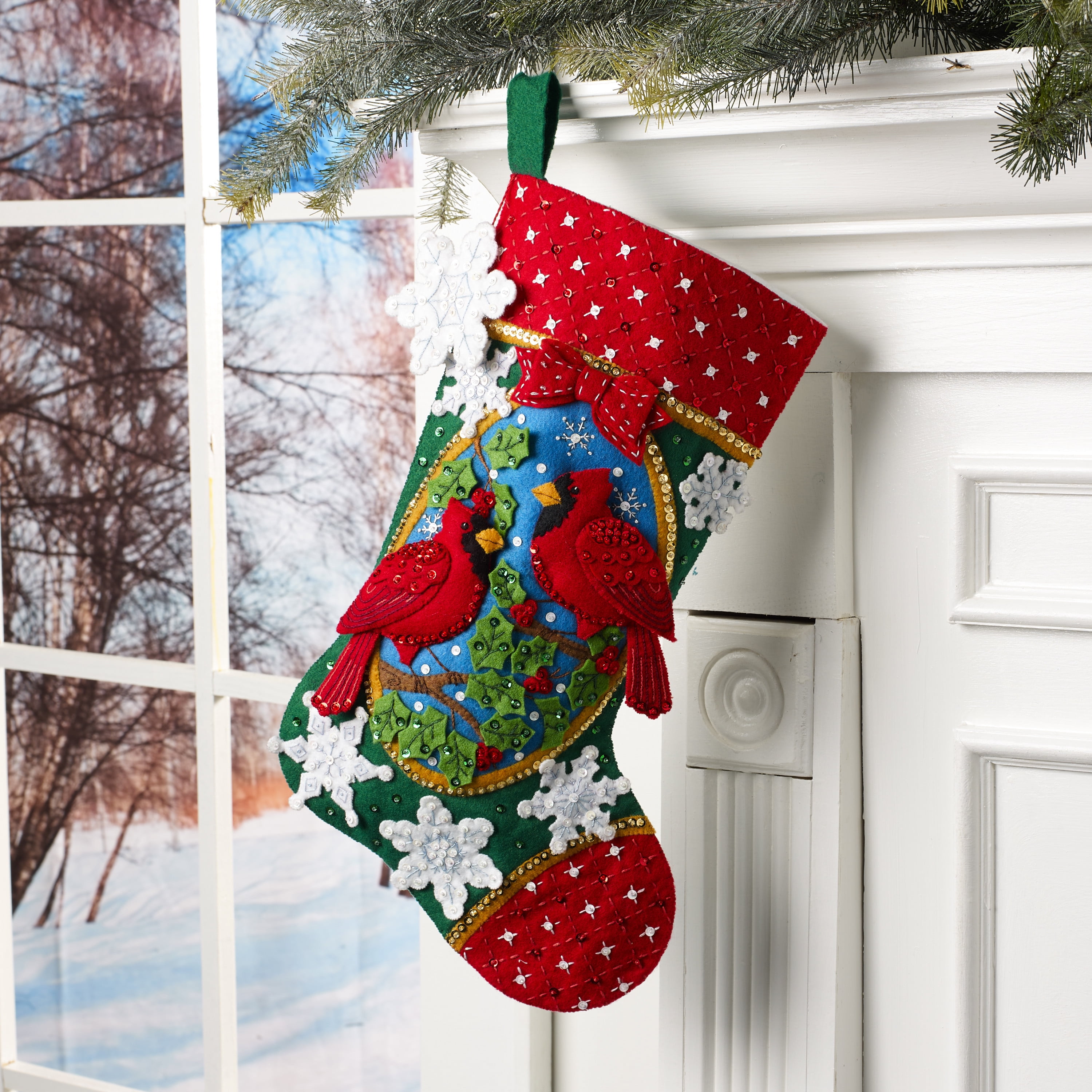 Bucilla ® Seasonal - Felt - Stocking Kits - Jolly Deliveries