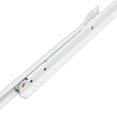 thumbnail image 1 of 10" Bottom-Mount Drawer Slide Kit, Steel Tracks, 1.2 mm Thick, 1-Pair, White Powder Coat Finish, 2-Pack, 1 of 1