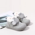 thumbnail image 2 of Dakaela 0M-15M Baby Boy Soft Winter Shoes Newborn Retro Casual Walking Shoes Indoor Outdoor Snow Ankle Boots, 2 of 3