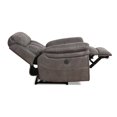 thumbnail image 5 of Estelle Power Recliner Chair in Gunmetal Fabric, 5 of 5