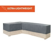 Modern Leisure Renaissance Outdoor Sectional Cover, Left-Facing, 104"L x 83"L x 32"W x 31"H, Gray