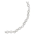 thumbnail image 4 of JOYARIS Pulsera Infinito Zirconias Amor Regalo Promesa Plata 925 Talla Largo/Ancho: 18 cm x 4 mm PT-0000868, 4 of 4