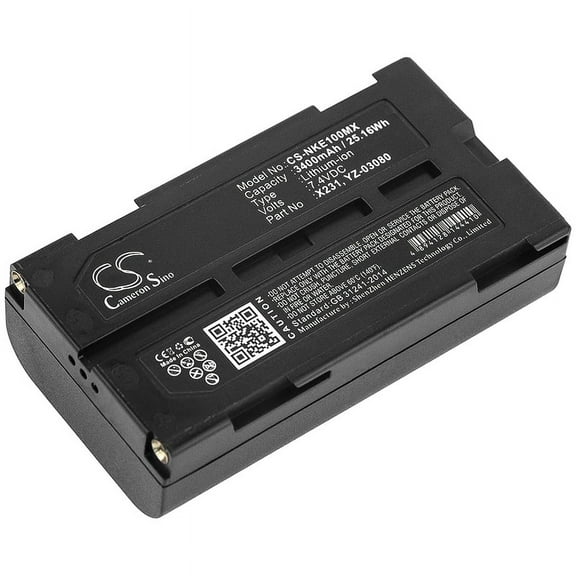 X231, YZ-03080 High Capacity Battery for Nihon Kohden WEE-1000, 3400mAh - sold by smavco