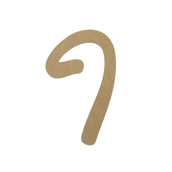 Wooden Letter Unfinished, Marvelous Font, Craft Cutout