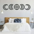thumbnail image 6 of Cadorn Bohemian Style Moon Decor Set – Wall Art & Home Decorations for Bohemian Themed Rooms, Bedrooms & Living Spaces, 6 of 7
