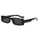 thumbnail image 1 of Gafas de sol rectangulares retro vintage para mujer Gafas rectangulares gruesas, 1 of 5