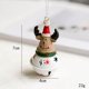 thumbnail image 1 of Hand Painted Nordic Iron Gnome Pendant New Year Metal Christmas Ornaments Pendants Hanging Gifts Xmas Tree Decor Home Decoration, 1 of 5