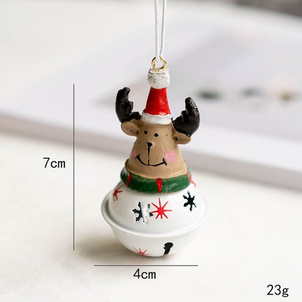 Hand Painted Nordic Iron Gnome Pendant New Year Metal Christmas Ornaments Pendants Hanging Gifts Xmas Tree Decor Home Decoration