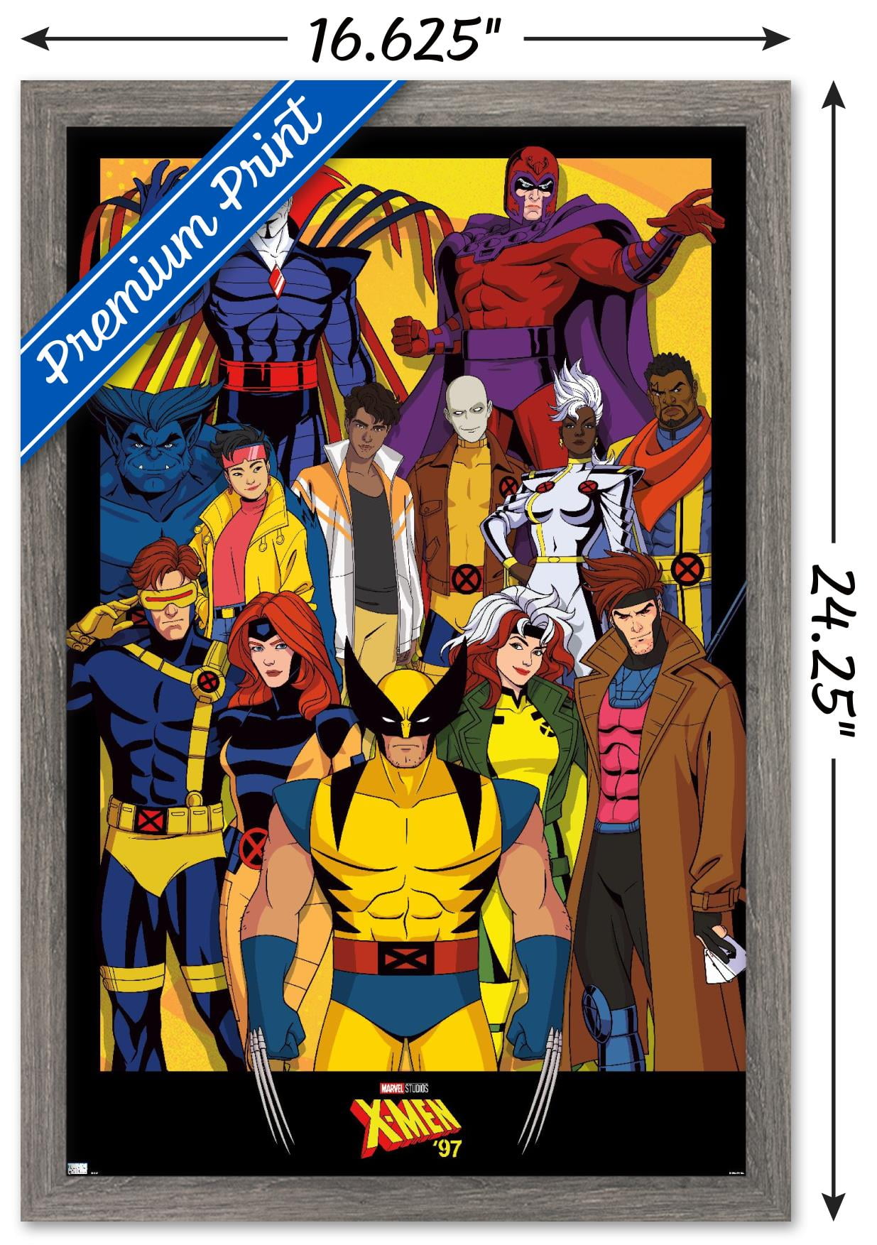 Marvel X-Men '97 - Characters Wall Poster, 22.375
