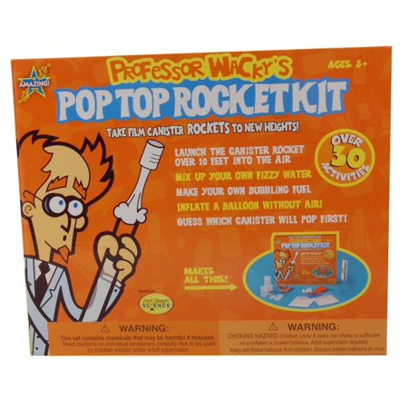 Be Amazing Toys Professor Wacky s Pop Top Rocket Kit