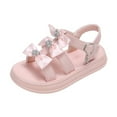 thumbnail image 2 of LYHaoo Girls Sandals Trendy Kids' Stickers Casual Shoes For Daily Wear Ideal For Active Play For Age 4 15 Great Pairing With Dresses In Spring And Summer Sizes 9.5 Little Kid(4 Years), 2 of 6