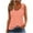 Hot Pink, variant on Tank Tops for Womens 2024 Fashion Loose T-Shirts V Neck Hole Straps Tunic Tops Trendy Summer Sleeveless Casual Tops
