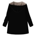 thumbnail image 3 of Otvok Womens Coats Plus Size Long Sleeve Pocket Zip Jacket Tops, 3 of 7